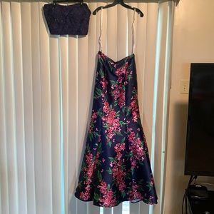 Gorgeous 2piece mermaid skirt with crop top